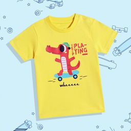 mothercare Boys Printed Pure Cotton T-shirt-image-75