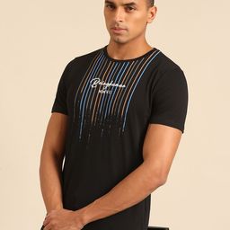 Being Human Typography Printed Pure Cotton T-shirt-image-14