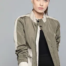 HRX By Hrithik Roshan Outdoor Women Sponge Rapid-Dry Colourblock Jacket-image-86