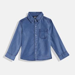 HERE&NOW Boys Denim Casual Shirt-20