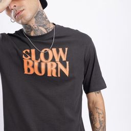 glitchez Classic Vibe Typography Printed Relaxed Fit T-shirt-image-52
