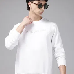 Park Avenue Brand Logo Print Slim Fit Sweatshirt-picture-37
