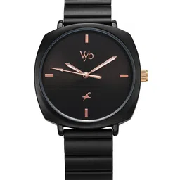 Fastrack Women Vyb Minimalist Dial & Bracelet Style Straps Analogue Watch FV60054KM01W-54