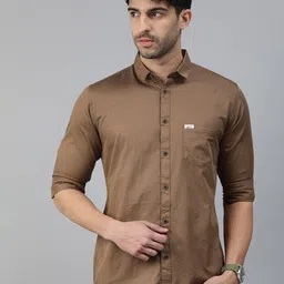 Majestic Man Men Classic Slim Fit Pure Cotton Casual Shirt-image-12