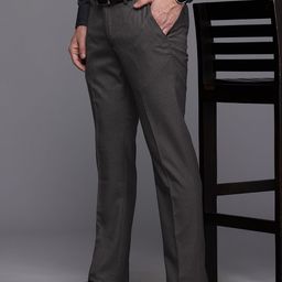 Louis Philippe Men Slim Fit Formal Trousers-image-12