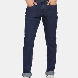 AD By Arvind Men Blue Slim Fit Rinsed Jeans-image-33