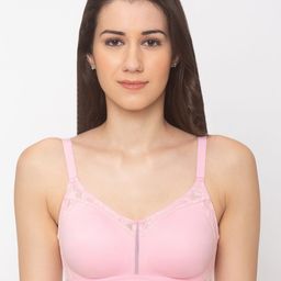 Candyskin Pink Solid Non-Wired Non Padded Everyday Bra CSB205PI-picture-31