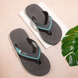 One8 Men Anti-Skid Sole Water Resistant Thong Flip-Flops-picture-3