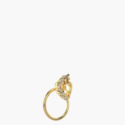 VALANOVA Women Lab Grown Diamond Nosepin 0.2 gm-image-69