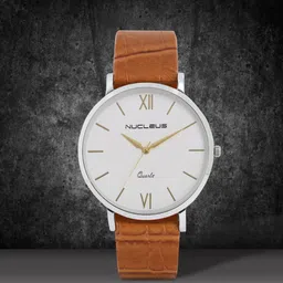 Nucleus Unisex White & Silver-Toned Analogue Watch LSWTi-image-103