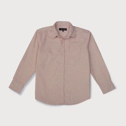 Gini and Jony Boys Peach Solid Full Sleeves Casual Shirt-image-43