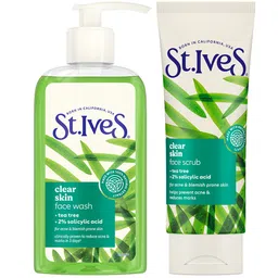 St. Ives Set of Clear Skin Face Wash - 190 g + Face Scrub - 100 g-19