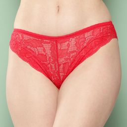 Leading Lady Mid-Rise Laced Bikini Briefs-image-41