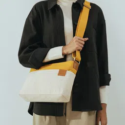 DailyObjects Colourblocked Structured Crossbody Bag-81