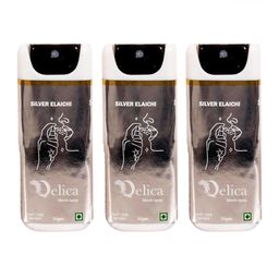 Qelica Set Of 3 Silver Elachi Fresh Breath Spray-10g Each-14