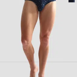 U.S. Polo Assn. Pack Of 2 Printed Pure Cotton Basic Briefs OEB08-195-P2-43
