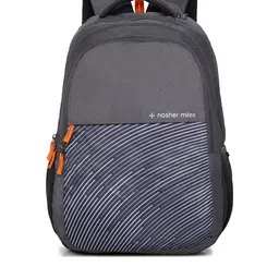 Nasher Miles Unisex Striped Water Resistant Backpack-18
