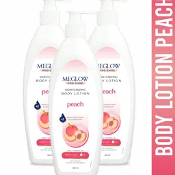 MEGLOW Set Of 3 Pro-Care Moisturizing Body Lotion Shea Butter - 500 ml Each-33