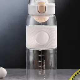 YK White And Peach Leak-Proof Plastic Solid Water Bottle 600ML-picture-24