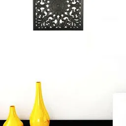 VAS collection home Black Textured Wooden Wall Decor-image-33