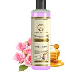 Khadi Natural Rose & Honey Herbal Sustainable Moisturizer 210 ml-42