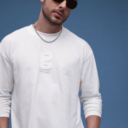 glitchez Everyday Edge Embossed Oversized Fit T-shirt-image-3