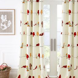 Story@home White & Red Printed Room Darkening Door Curtain-image-28