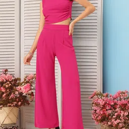 DressBerry Barbicore Charm Ruched Crop Flair Co-Ords-picture-47