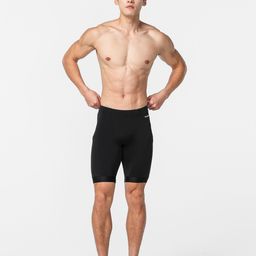 Nabaiji By Decathlon Men Black Solid Swimming Shorts-image-95