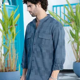 Campus Sutra Men Comfort Opaque Printed Casual Shirt-picture-44