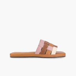 BIRDHOUSE Women Colourblocked Open Toe Flats-image-92