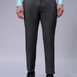 The Indian Garage Co. X Luxe Men Slim Fit Formal Trousers-image-75