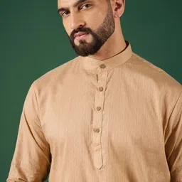 anouk rustic Anouk Men Thread Work Kurta image 2