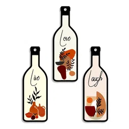 Arpita Crafts Set of 3 Bottle Shaped Wall Hanging-image-63