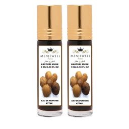 Menjewell Kasturi Musk Attar Perfume Each 9ml-13