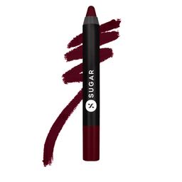SUGAR Matte As Hell Crayon Lipstick with Sharpener - Rachel Berry 24-10