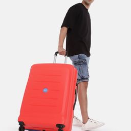 VIP Corsa Strolly 76 360 Textured Large Trolley Suitcase image 4