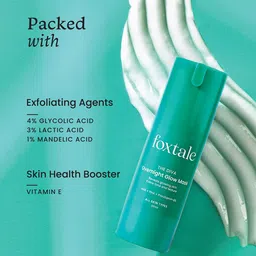 FoxTale The Diva Overnight Glow Face Mask with AHA & PHA - 30 ml image 3