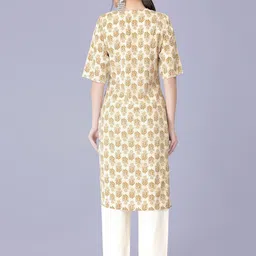 7Threads Pack of 2 Printed Kurtas with Trousers image 4