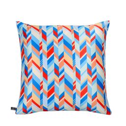 HOUZZCODE Multicoloured Set of 2 Printed 16'' x 16'' Square Cushion Covers image 3