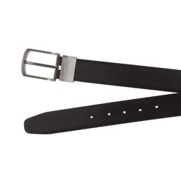 amicraft Men Black & Brown Reversible Textured Belt image 4