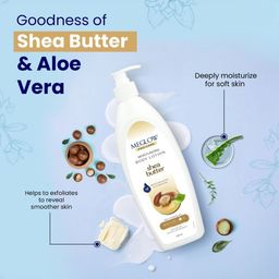 MEGLOW Set Of 3 Shea Butter Hydrating & Moisturizing Body Lotion - 500 ml Each image 3