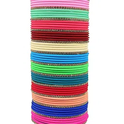 NMII Set of Non-Precious Metal Matte Finish Bangles image 5