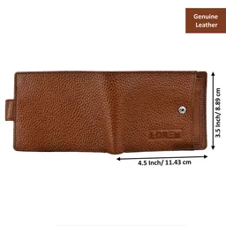 LOREM Men Two Fold Wallet with SIM Card Holder image 2