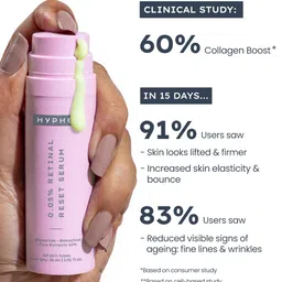 Hyphen 0.05% Retinal Reset Serum for Fine Lines & Wrinkles - 30ml image 4