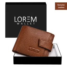 LOREM Men Two Fold Wallet with SIM Card Holder image 3