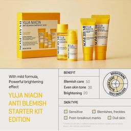 SOME BY MI Yuja Niacin Anti Blemish Starter Kit Edition - 30ml,30ml,10ml,20g image 4