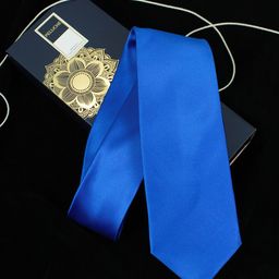 PELUCHE Men Blue Skinny Tie-picture-45