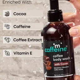 MCaffeine Set Of 2 Coffee Body Wash With Berries & Cocoa - 200ml Each image 5