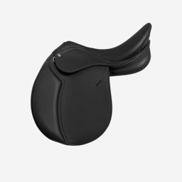 Synthetic Horse Riding Saddle 16" for Horse and Pony 100 - Black-74